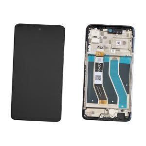 DISPLAY LCD PER MOTOROLA XT2223 MOTO G62 5G NERO CON FRAME 5D68C20934