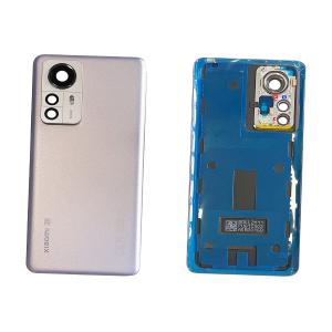 BACK COVER PER XIAOMI 12 PRO VIOLA CON VETRO CAM 56000K00L200 - SERVICE PACK