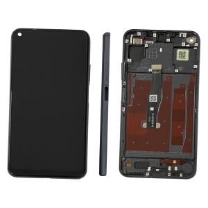 DISPLAY LCD PER HUAWEI HONOR 20 / NOVA 5T NERO CON FRAME (COG)