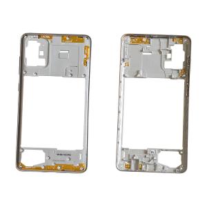 COVER CENTRALE A715F A71 SILVER GH98-44756B - SERVICE PACK