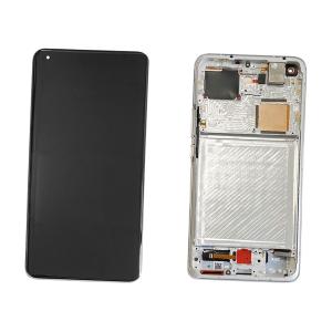 DISPLAY LCD PER XIAOMI MI 11 ULTRA 5G SILVER CON FRAME 56000400K100