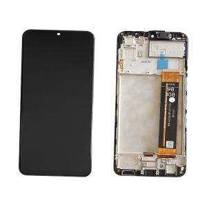 DISPLAY LCD PER SAMSUNG A236B A23 5G NERO CON FRAME GH82-29734A GH82-29735A (BOE B6) - SERVICE PACK