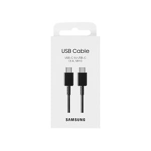 CAVO TYPE-C + TYPE-C SAMSUNG 3A 25W 180CM EP-DX310JBEGEU NERO - BLISTER