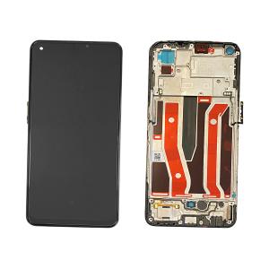 DISPLAY LCD PER OPPO RENO 5Z 5G / A94 5G NERO CON FRAME 4908719 4907425 4906421 SERVICE PACK