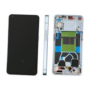 DISPLAY LCD PER OPPO RENO 6 5G BLU CON FRAME 4907750 - SERVICE PACK
