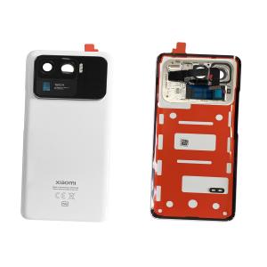 BACK COVER PER XIAOMI MI 11 ULTRA 5G BIANCO CON VETRO CAM 56000800K100