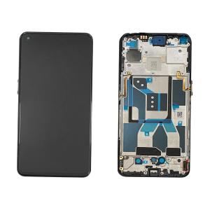 DISPLAY LCD PER REALME GT 5G RMX2202 NERO CON FRAME 4906723 - SERVICE PACK
