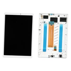 DISPLAY LCD PER SAMSUNG T225 TAB A7 LITE SILVER CON FRAME