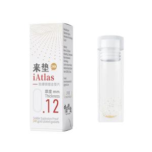 SPESSORE LACCATO IN ORO 24K QIANLI IATLAS T0.12 PER LAYER IPHONE &amp; ANDROID