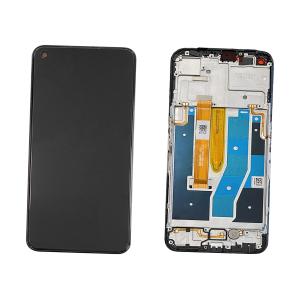 DISPLAY LCD PER REALME 9 5G RMX3474 / REALME 9 PRO 5G RMX3471 RMX3472 NERO CON FRAME 4130050 - SERVICE PACK