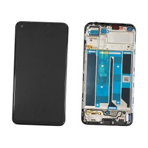 DISPLAY LCD PER REALME 8 NERO CON FRAME 4906919 SERVICE PACK