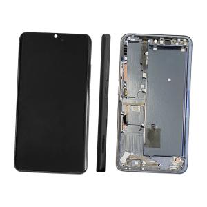 DISPLAY LCD PER XIAOMI MI NOTE 10 / CC9 PRO CON FRAME NERO (OLED)