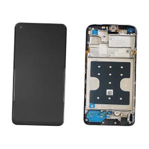 DISPLAY LCD PER REALME 7 PRO RMX2170 NERO CON FRAME 4904996 SERVICE PACK
