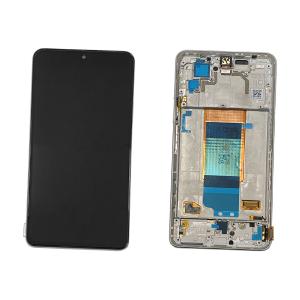 DISPLAY LCD PER XIAOMI POCO F4 2022 SILVER CON FRAME 56000KL11R00