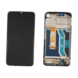 DISPLAY LCD PER REALME C25Y NERO CON FRAME 4908854 - SERVICE PACK