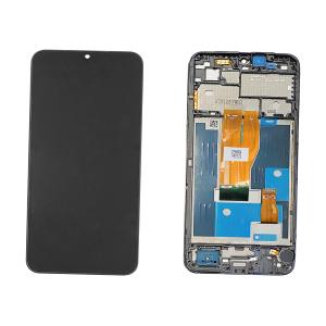 DISPLAY LCD PER REALME C30 RMX3581 / NARZO 50I PRIME RMX3506 NERO CON FRAME 4130279 - SERVICE PACK