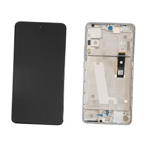 DISPLAY LCD PER MOTOROLA XT2203 MOTO EDGE 30 SILVER CON FRAME 5D68C20586