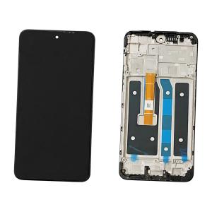 DISPLAY LCD PER LG LM-K420E K42 NERO CON FRAME