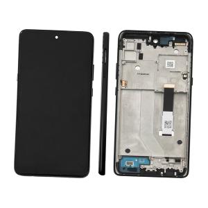 DISPLAY LCD PER MOTOROLA XT2113 MOTO G 5G NERO CON FRAME
