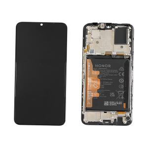 DISPLAY LCD PER HONOR X7 4G CMA-LX1 NERO CON FRAME 0235ACBE - SERVICE PACK