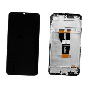 DISPLAY LCD PER REALME C21 RMX3201 NERO CON FRAME