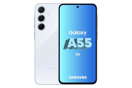 Smartphone Samsung Galaxy A55 5G 256Go Bleu ciel...[Italienische
