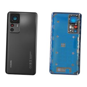 BACK COVER PER XIAOMI 12T PRO NERO CON VETRO CAM 560006L12U00