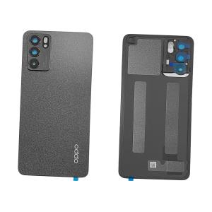 BACK COVER PER OPPO RENO 6 5G CPH2215 / CPH2251 NERO 4907797 SERVICE PACK