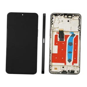 DISPLAY LCD PER HUAWEI HONOR X8 NERO CON FRAME (COF)