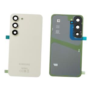 BACK COVER PER SAMSUNG S911B S23 CREMA GH82-30393B