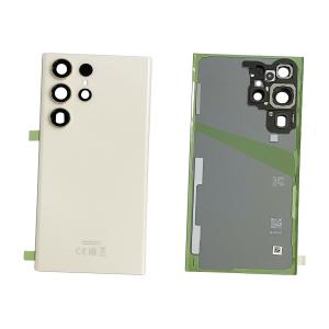 BACK COVER PER SAMSUNG S918B S23 ULTRA CREMA GH82-30400B SERVICE PACK