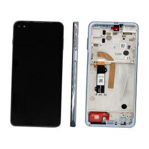 DISPLAY LCD PER MOTOROLA XT2125 MOTO G100 BIANCO CON FRAME