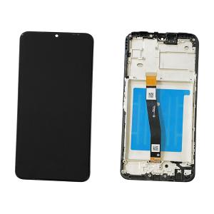 DISPLAY LCD PER SAMSUNG A226B A22 5G NERO CON FRAME (TFT)