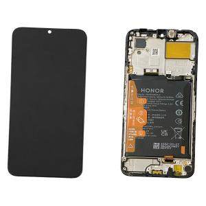 DISPLAY LCD PER HONOR X6 NERO CON FRAME 0235ADJX 0235AJAS - SERVICE PACK