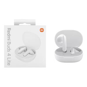 CUFFIE AURICOLARI BLUETOOTH XIAOMI REDMI BUDS 4 LITE HANDSFREE TWS BIANCO BHR6919GL - BLISTER RETAIL