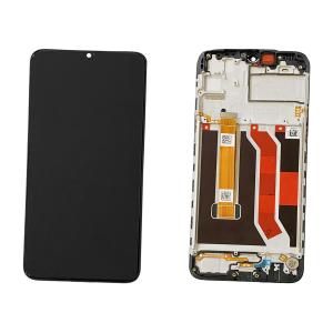 DISPLAY LCD PER REALME C3 / C3I NERO CON FRAME 4903487 SERVICE PACK
