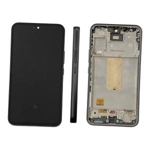 DISPLAY LCD PER SAMSUNG A546B A54 5G NERO CON FRAME GH82-31231A GH82-31232A GH82-31233A - SERVICE PACK