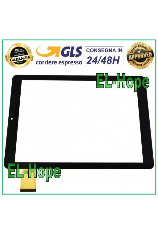 TOUCH SCREEN VETRO TABLET MAJESTIC TAB-497 3G DIGITIZER 9,7&amp;quot; ORIGINALE NERO