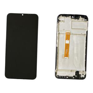 DISPLAY LCD PER REALME C25Y NERO CON FRAME