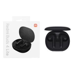 CUFFIE AURICOLARI BLUETOOTH XIAOMI REDMI BUDS 4 LITE HANDSFREE TWS NERO BHR7118GL - BLISTER RETAIL