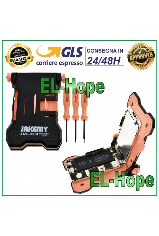 KIT SUPPORTO APERTURA SCHERMO DISPLAY LCD RIPARAZIONE IPHONE PCB REPAIR HOLDER
