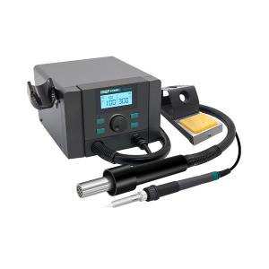 STAZIONE SALDANTE QUICK 8786D+ 2IN1 PER SALDATURE A STAGNO ED ARIA CALDA