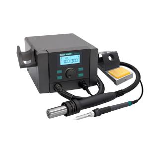 STAZIONE SALDANTE QUICK 8686D+ 2IN1 PER SALDATURE A STAGNO ED ARIA CALDA