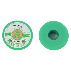 BOBINA STAGNO 0.3mm CON COLOFONIA 35g RELIFE RL-441