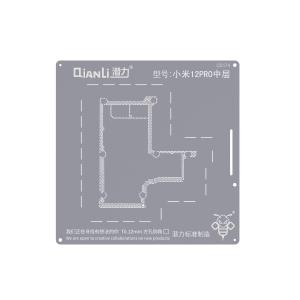 STENCIL PER REBALLING LAYER SCHEDA MADRE QIANLI QS174 PER XIAOMI 12 PRO