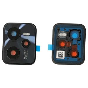 VETRO FOTOCAMERA POSTERIORE PER REALME C35 RMX3511 NERO