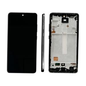 DISPLAY LCD PER SAMSUNG A525F A52 4G NERO CON FRAME (TFT)