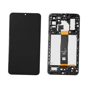 DISPLAY LCD PER SAMSUNG A326B A32 5G NERO CON FRAME (FLAT SM-A326B V00 T)