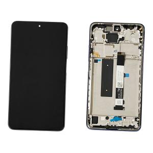 DISPLAY LCD PER XIAOMI MI 10T LITE 5G GRIGIO TARNISH CON FRAME 56000E0J1700 5600040J1700
