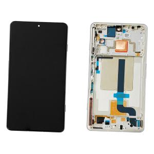 DISPLAY LCD PER XIAOMI POCO F4 GT SILVER CON FRAME 56000B0L1000